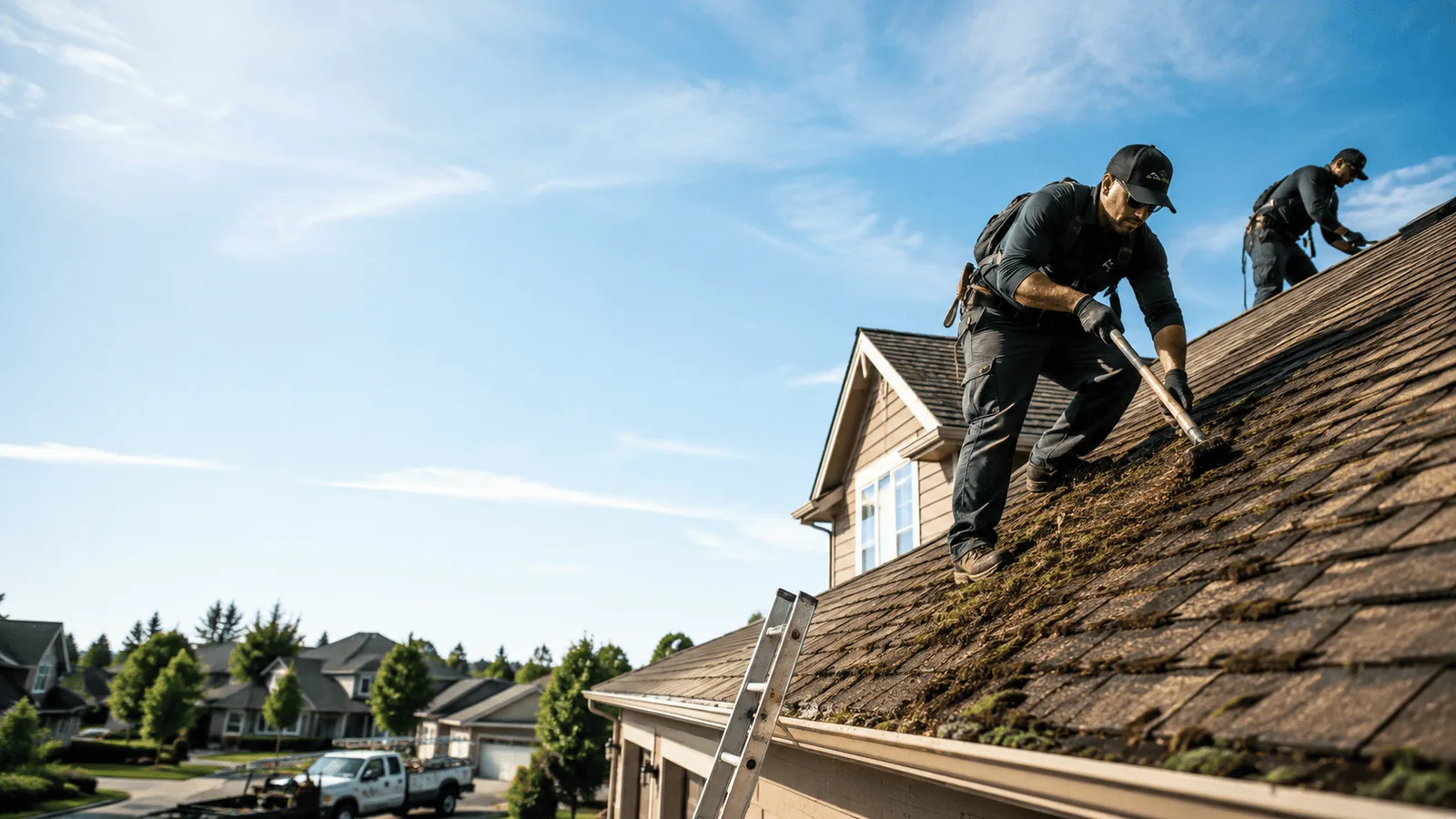 Roof Moss Removal in Alba, MI near me